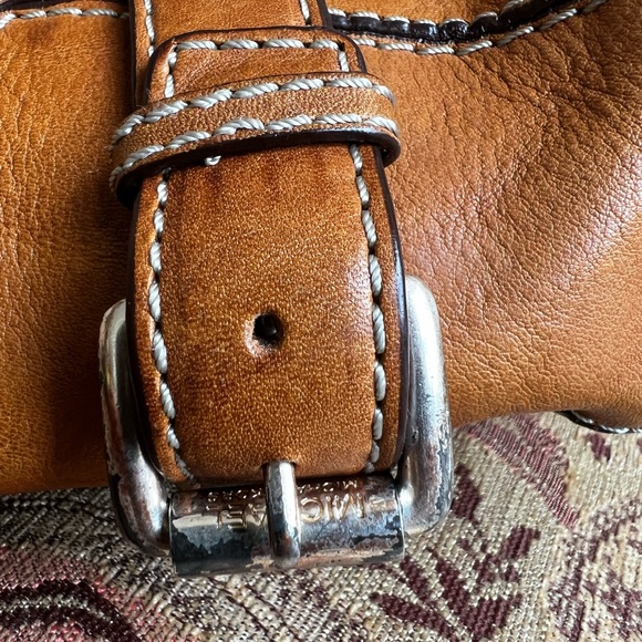 Michael Michael Kors Vintage Leather Hobo Handbag - Picture 6 of 17